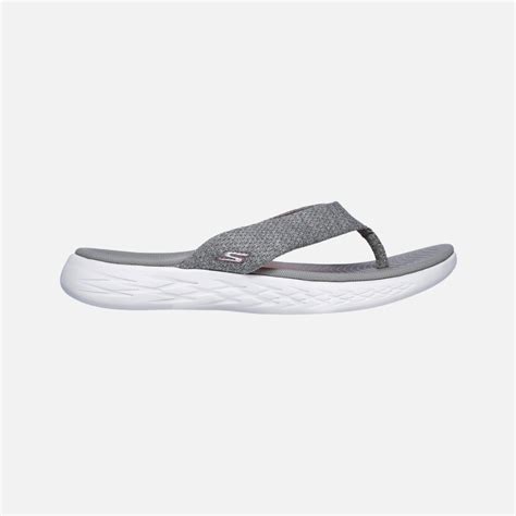 Skechers On-The-Go 600 Preferred Women's Slide -Gray/Pink – Gambol