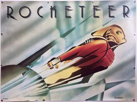 The Rocketeer | 1991 | Teaser | UK Quad » The Poster Collector