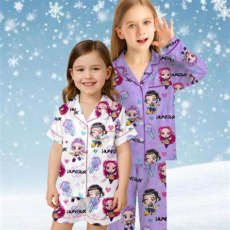 Panama Sets Women Demon Hunters Kpop Rumi Choo Choo Pajamas Set Short ...