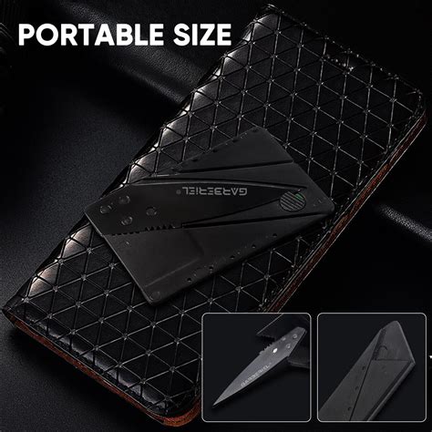 Lot Portable Credit Card Knives Folding Wallet Thin Pocket Survival ...