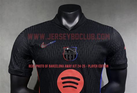 Barcelona Away Jersey 24/25 | Barcelona Black Jersey 2024 - Jersey Club BD