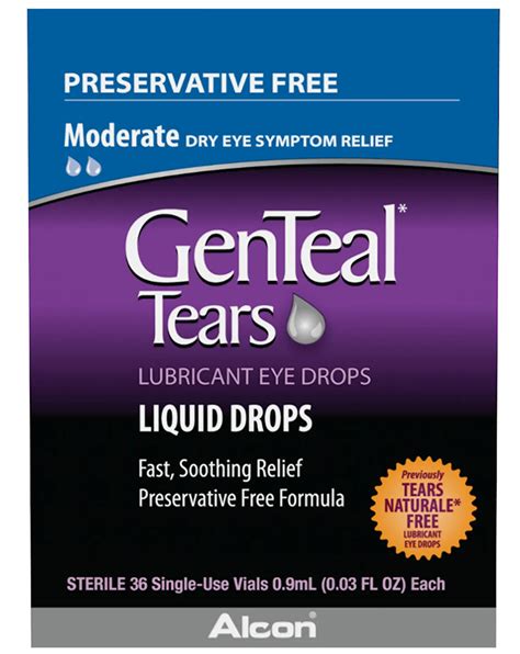 GenTeal Tears Lubricant Liquid Eye Drops - 36 ct - Thrifty White Health ...