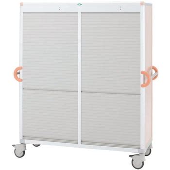 C64-AS20208HB(ブルー) カテーテル収納カート シャッター：グレー C64-AS20208HB ブルー 1台 サカセ化学工業 ...