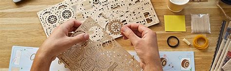 Ugears Scrambler UGR-10 with Sidecar Motorcycle 3D Puzzles - Wooden ...