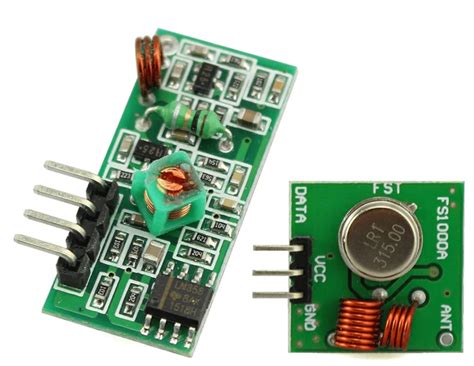 SHOKITECH 315MHz RF- Transmitter Receiver Module : Amazon.in ...