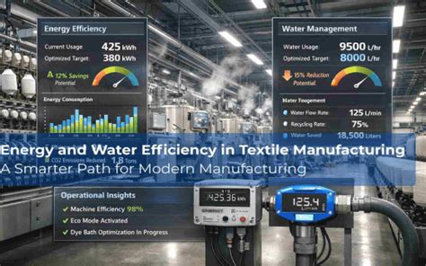 How Can AI Improve Energy and Water Efficiency in Textile Manufacturing ...