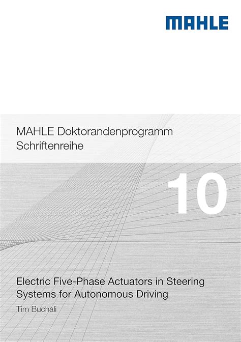 Buy Electric Five-Phase Actuators in Steering Systems for Autonomous ...