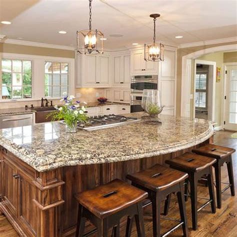 Kitchen Island With Curved End at Sophie Catani blog
