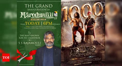 SS.Rajamouli enters the food business and opens a Forest themed Bar ...