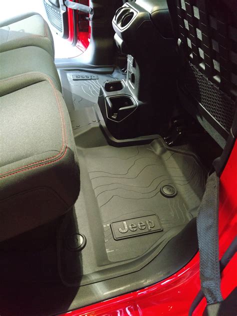 Mopar All Weather Floor Liners for 20-22 Jeep Gladiator JT | Quadratec