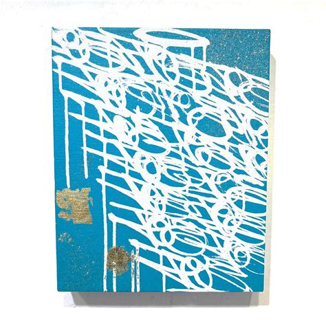 "Taggin'-01"【Silk screen Canvas】 | cmkstore