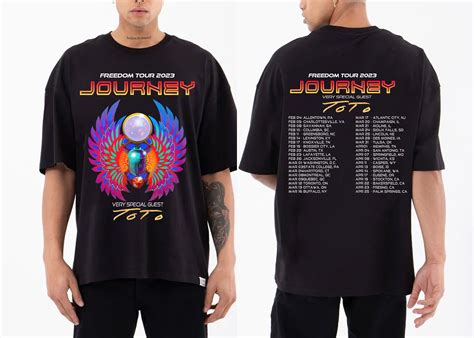Journey Freedom Tour 2023 2 Sides Shirt, Journey 50Th Anniversary, Journey Tour 2023 sold by Don ...