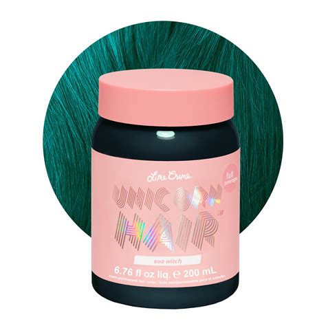 Buy Lime Crime Unicorn Hair Dye Full Coverage, Sea Witch (Rich Teal ...