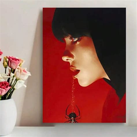 Framed 1pc Billie Singer-Songwriter Anime Theme Canvas Wall Art, Pop ...