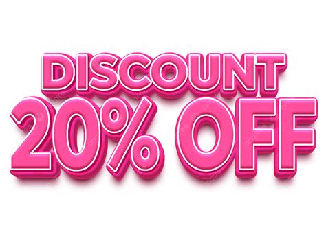 20 Percent Off Pink Golden Shiny, Golden Number 20 Off, 20 Percent, 20 ...