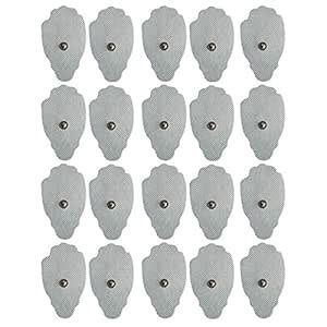 20pcs/set Electrode Pads For Digital Tens Therapy Machine Electronic ...