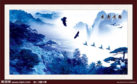 中国山水画 - 写意山水画 - 99字画网