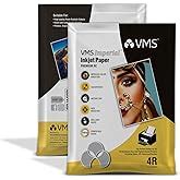 Kodak 270 GSM 4R (4x6) Glossy Photo Paper – Waterproof, Pack of 100 ...