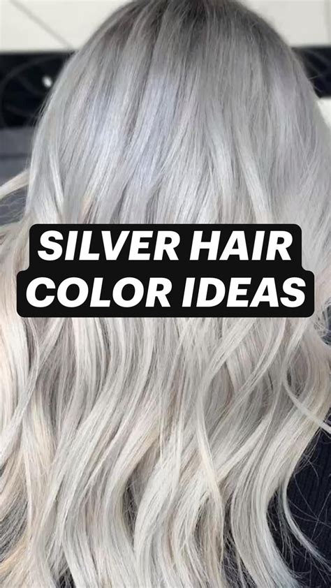 Silver gray hair color ideas – Artofit