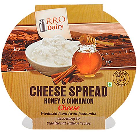 Buy RRO DAIRY Cheese spread - Honey & cinnamon Online at Best Price of ...