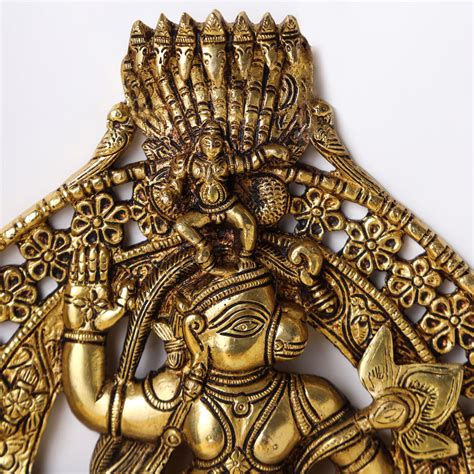 Brass Lord Hanuman Wall Hanging (12 Inch) – Vedansh Craft