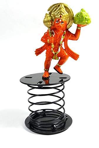ISRE Lord Hanuman (Bajarangi) Car Dashboard Household Car Decor Spring ...