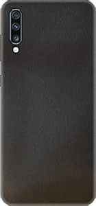 Amazon.in: Buy Black Brush Texture FIT Mobile Back Skin in Compatible ...