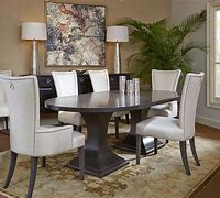 Image result for Oval Double Pedestal Dining Table