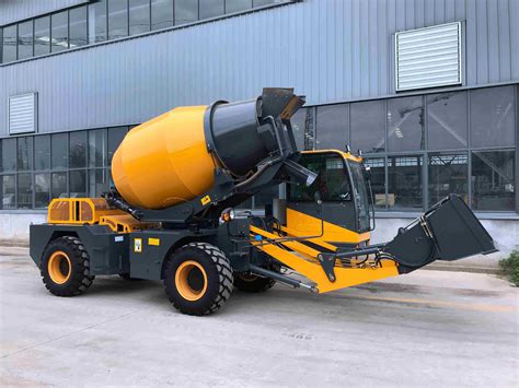 3.5m3 Self-Loading Concrete Mixer with 270 Degree Rotation - 3.5 Cubic ...