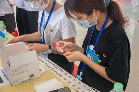 我校清远校区开展全员核酸检测-广东南华工商职业学院