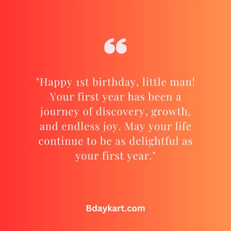 1st Birthday Wishes for Son - Bdaykart.com