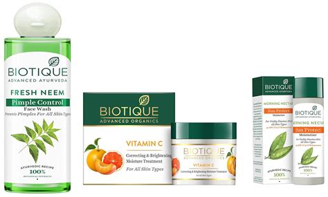 Biotique Vitamin C Correcting & Brightening Non Greasy Face Cream, 50g ...