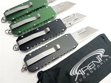 Rocket Razor OTF Automatic Utility Blade Box Cutter Pocket K