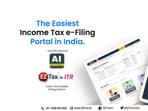 EZTax's AI-Driven Self-Service ITR Portal Redefines Indian Tax Filing ...