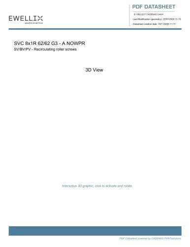 Roller screw catalogue - EWELLIX - PDF Catalogs | Technical ...