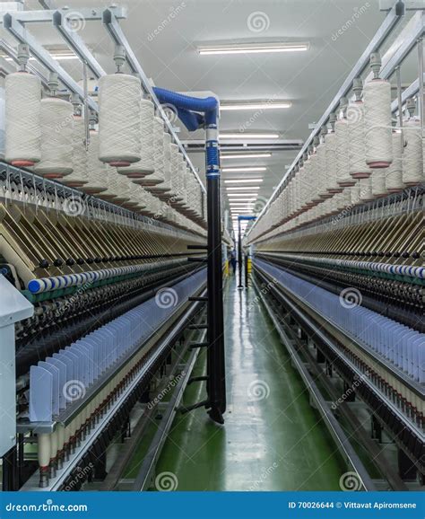 Process of yarn spinning stock photo. Image of fabric - 70026644