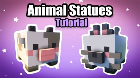 Image result for Minecraft Animal Statue Tutorial