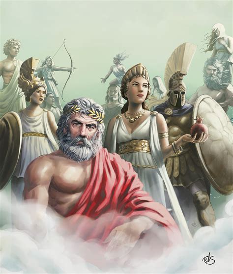 12 Gods Of Olympus