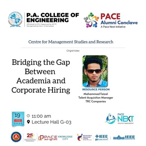 Department of MBA, Mangalore, PACE