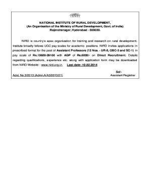 Fillable Online Details - NIRD and Fax Email Print - pdfFiller