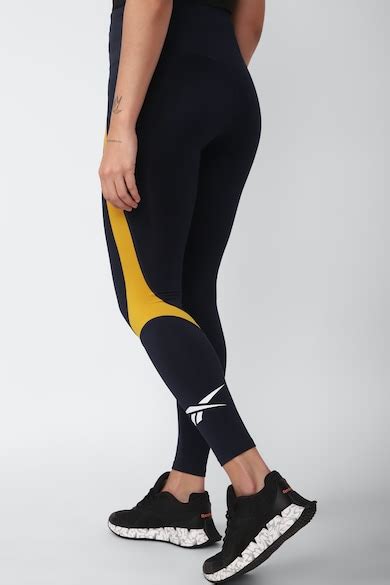 Womens Reebok Fitness WOR Big Logo Tights