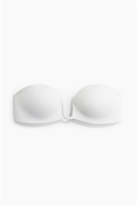 - Non-wired push-up balconette bra - White - Ladies | H&M IN