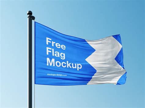 Country Flag Mockup | Free PSD Templates