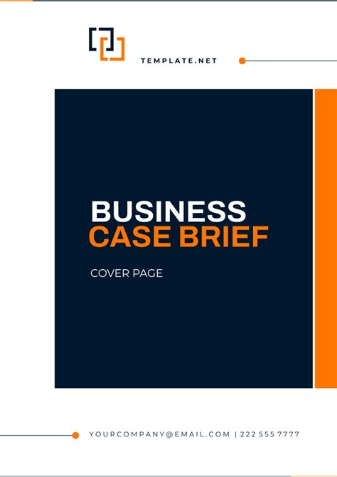 Business Case Cover Page 的图像结果