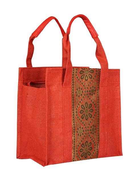 Jute Bags Lunch for Women and Men | Jute Grocery Bag | Jute Carry Bag ...