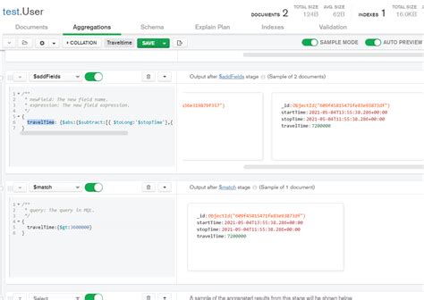 MongoDB Compass Filter Examples 的图像结果