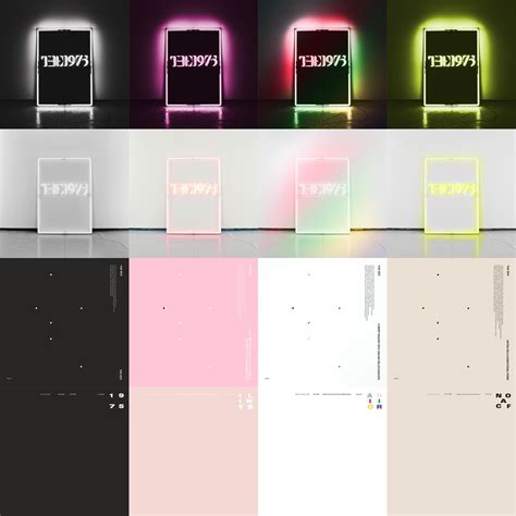 EVERY THE 1975 ALBUM COVER IN THE STYLE OF EVERY THE 1975 ALBUM COVER ...