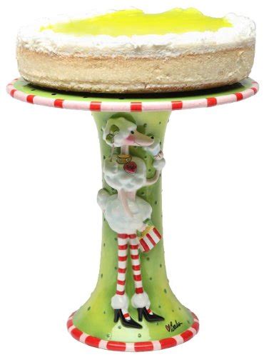 Buy Appletree Design Ruby's Collection Cake Stand, Plate 10-3/4-Inch ...