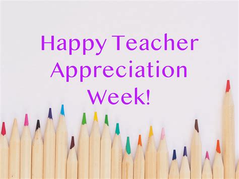 Happy Teacher Appreciation Week! - Educated Nannies™