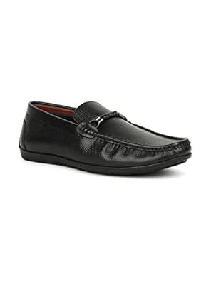 Buy Bata Men's Neville Black Loafers 12 UK at Amazon.in
